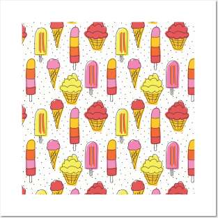 Yummy Popsicles Posters and Art